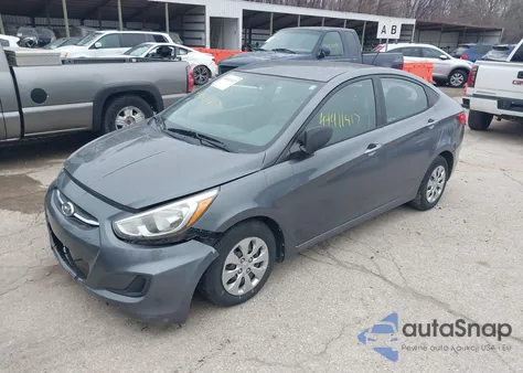 2016 Hyundai Accent Se z USA, uszkodzony, nr VIN KMHCT4AE1GU000562